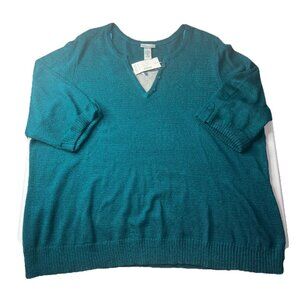 Catherines‎ Size 3x Top Shirt Blouse Sweater B